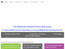 Tablet Screenshot of midlandsgospel.org.uk